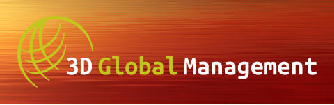 3D Global Management THEME LOGO (Lake Water)