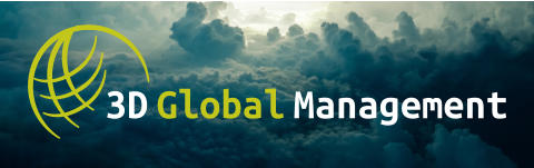 3D Global Management THEME LOGO (Clouds)