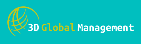 3D Global Management LOGO (Cyan)