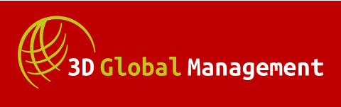 3D Global Management LOGO (Red)