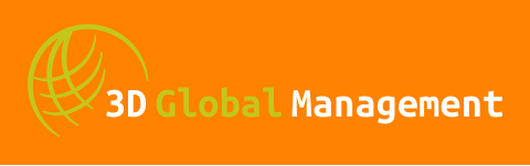 3D Global Management LOGO (Orange)