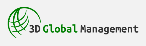 3D Global Management LOGO Light (Green)