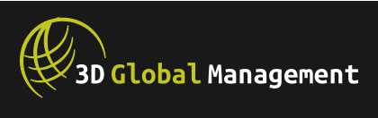 3D Global Management LOGO (Black)