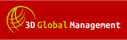 3D Global Management LOGO (Red)